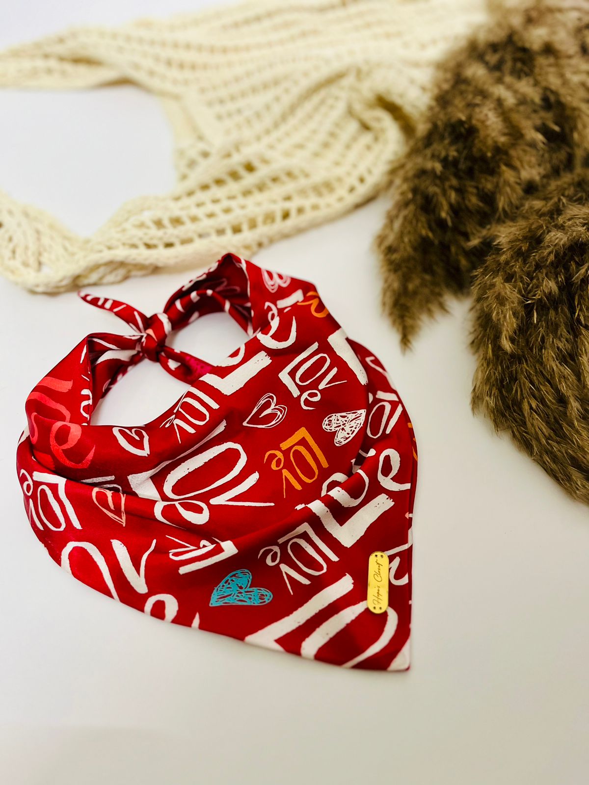 Sweetheart Rouge Bandana