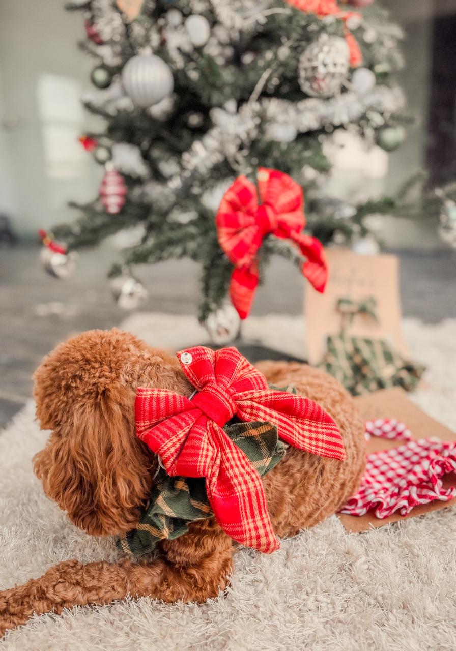 Red Velvet Latte Sailor bow