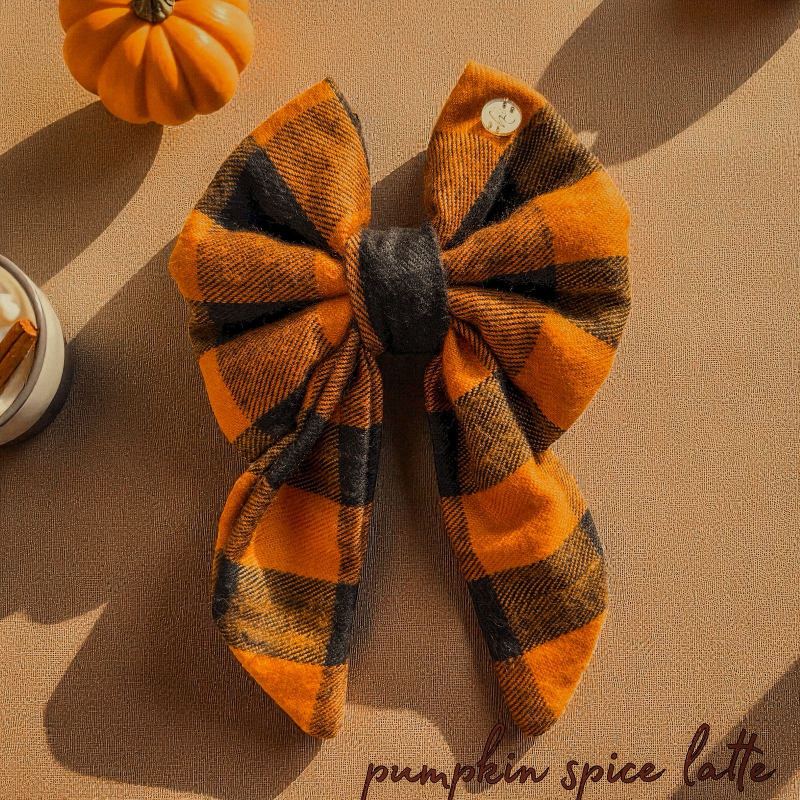 Pumpkin Spice Latte Sailor bow